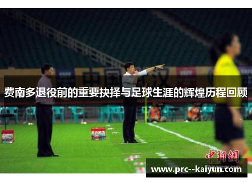 费南多退役前的重要抉择与足球生涯的辉煌历程回顾